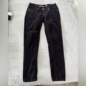 Seven7 Women's Dark Charcoal Skinny Pants